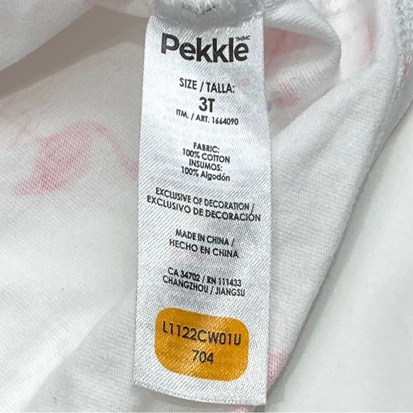 Pekkle shirts and shots lot of 3 size 3t - Picture 9 of 13